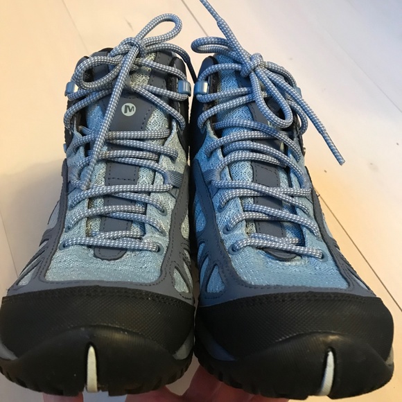 Merrell Women's Siren Sport Waterproof Q2 Mid J12430 Blue 6.5 - Picture 9 of 11